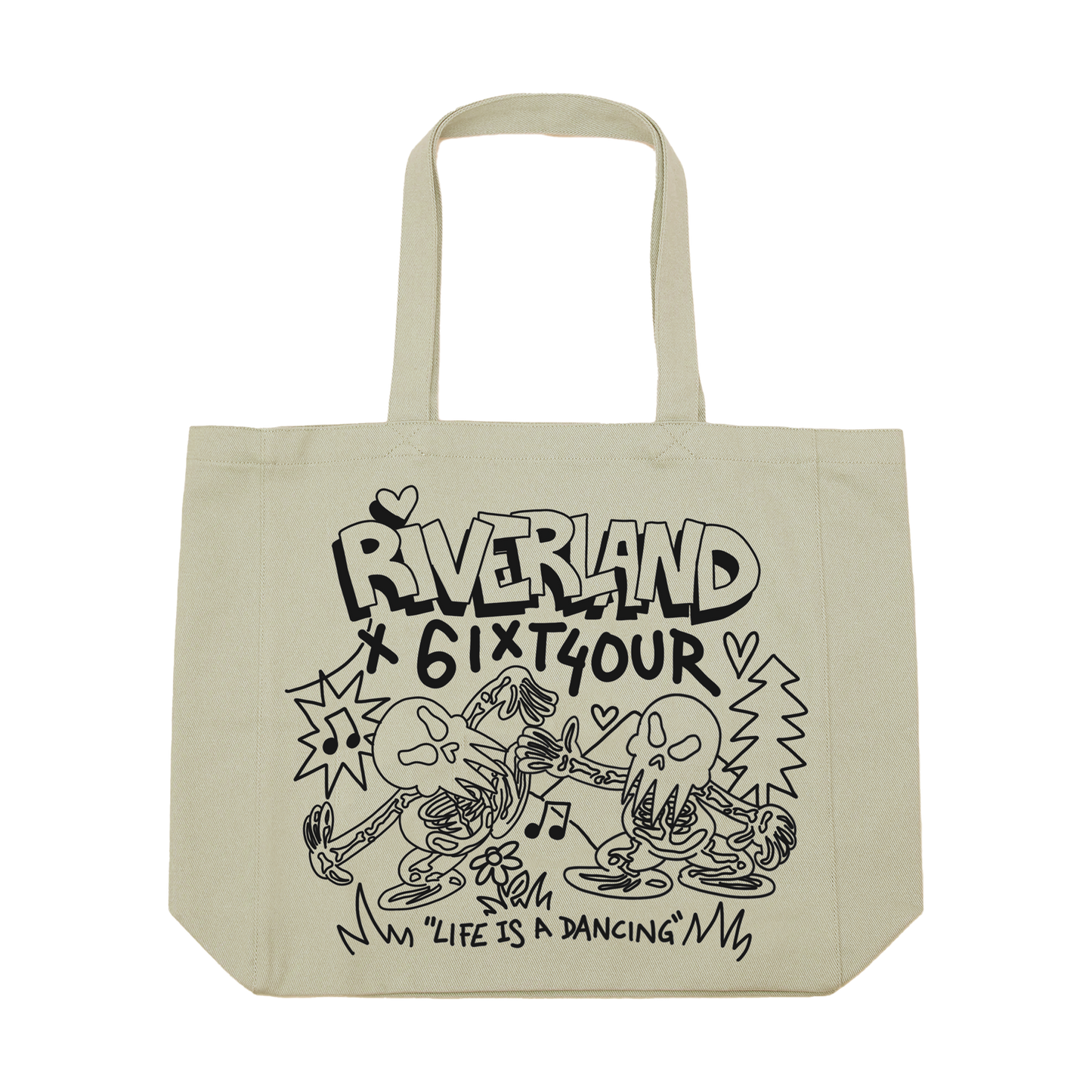 Bolsa tipo Tote Riverland x 6ixt4our