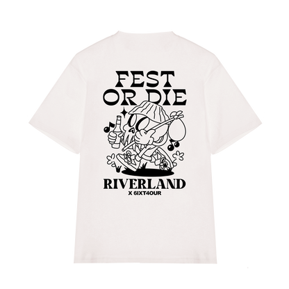 Camiseta "Fest or Die" Riverland x 6ixt4our