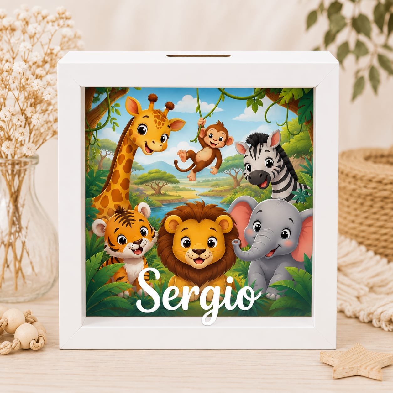 HUCHA MADERA PERSONALIZADA - Imagen 10