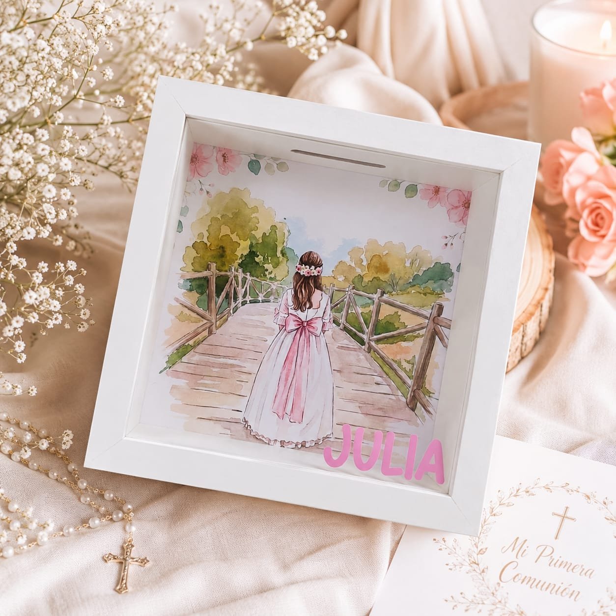 HUCHA MADERA PERSONALIZADA - Imagen 5