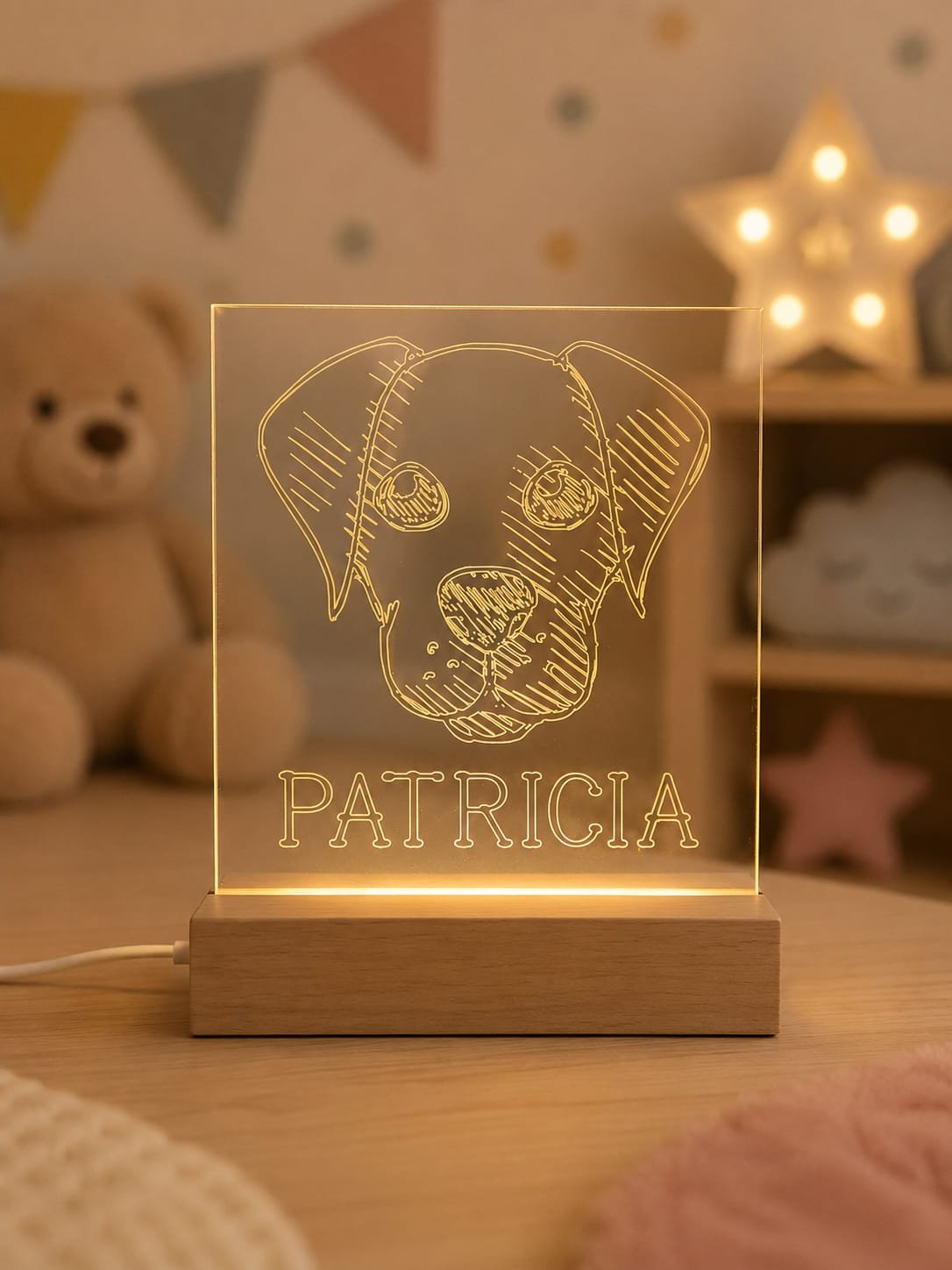 LÁMPARA PERSONALIZADA CON NOMBRE - Imagen 5