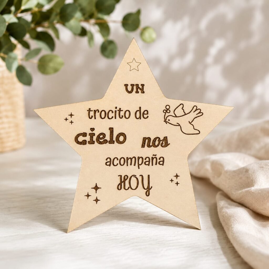 ESTRELLA MADERA "UN TROCITO DE CIELO"