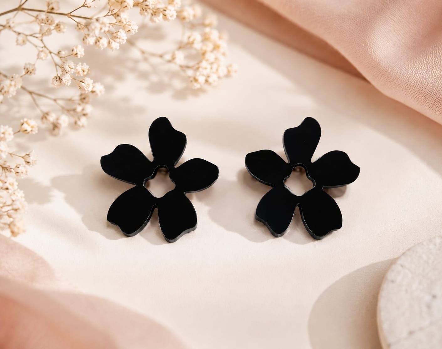 PENDIENTES FLOWER DE METACRILATO - Imagen 3