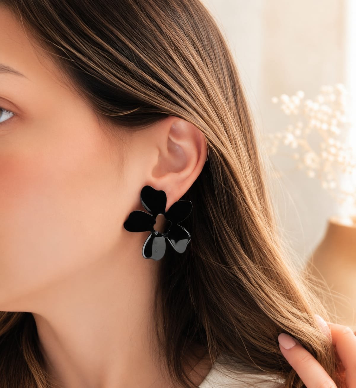 PENDIENTES FLOWER DE METACRILATO - Imagen 4