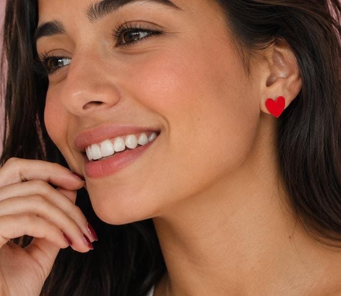 PENDIENTES CORAZONES PERFECTOS DE METACRILATO - Imagen 4
