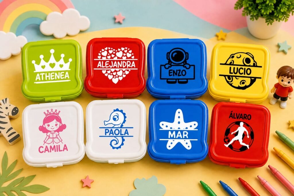 FIAMBRERA O TAPER INFANTIL TIPO SANDWICH