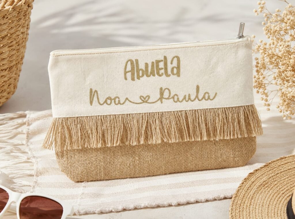 NECESER FLECOS YUTE Y ALGODÓN PERSONALIZADO