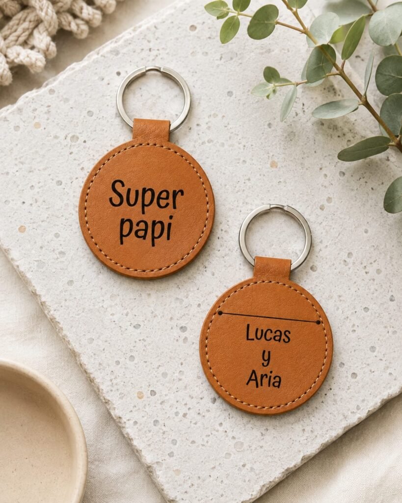 LLAVERO CIRCULAR PERSONALIZADO