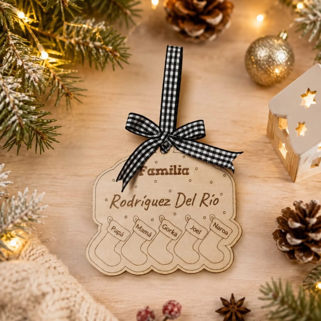ADORNO NAVIDAD FAMILIA