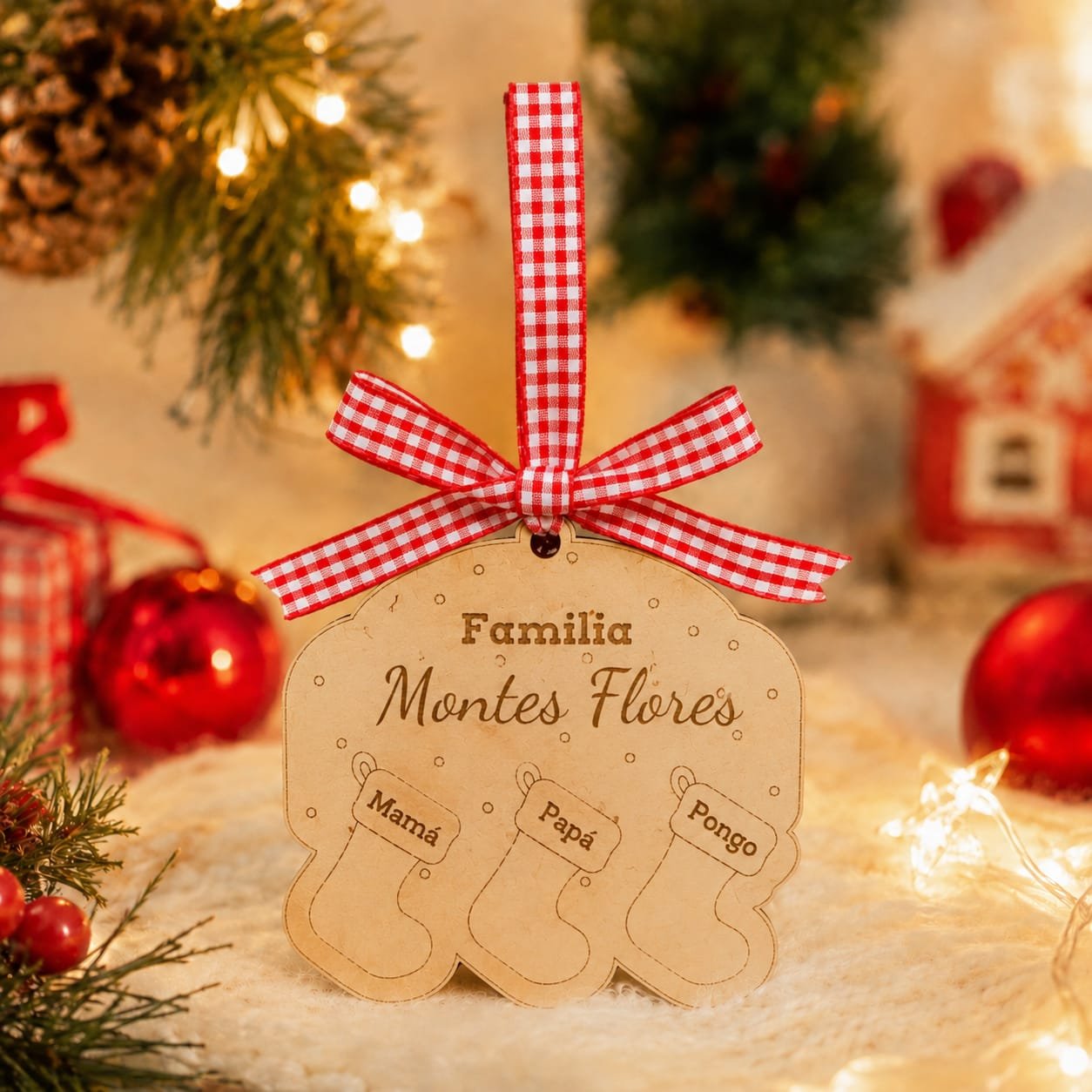 ADORNO NAVIDAD FAMILIA - Imagen 4
