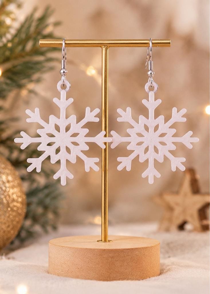 PENDIENTES COPO DE NIEVE