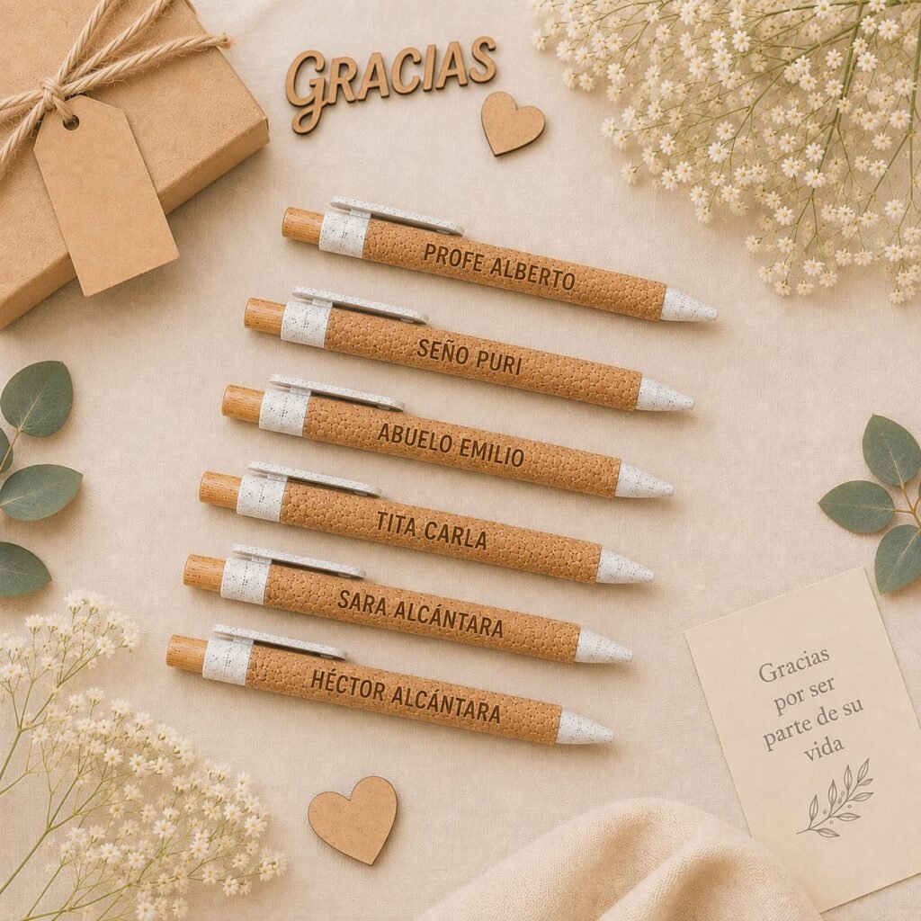 BOLÍGRAFO NATURE DE CORCHO PERSONALIZADO