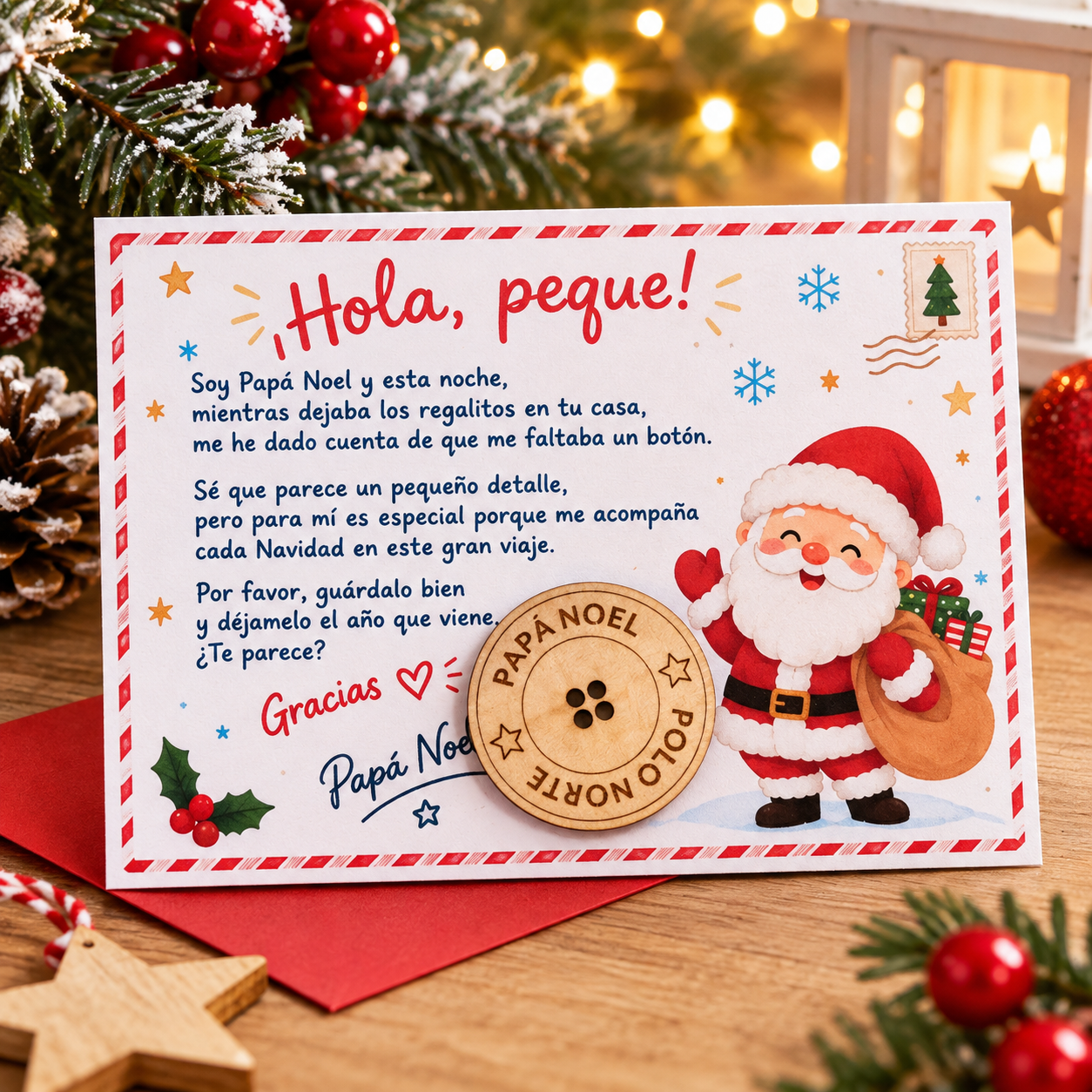 BOTÓN MÁGICO DE NAVIDAD - Imagen 2